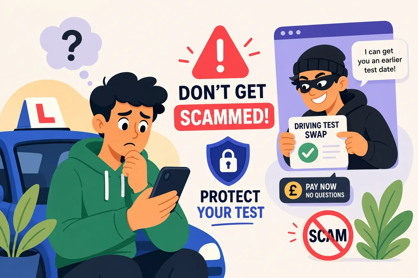 Avoid driving test swap scams: what every learner must know